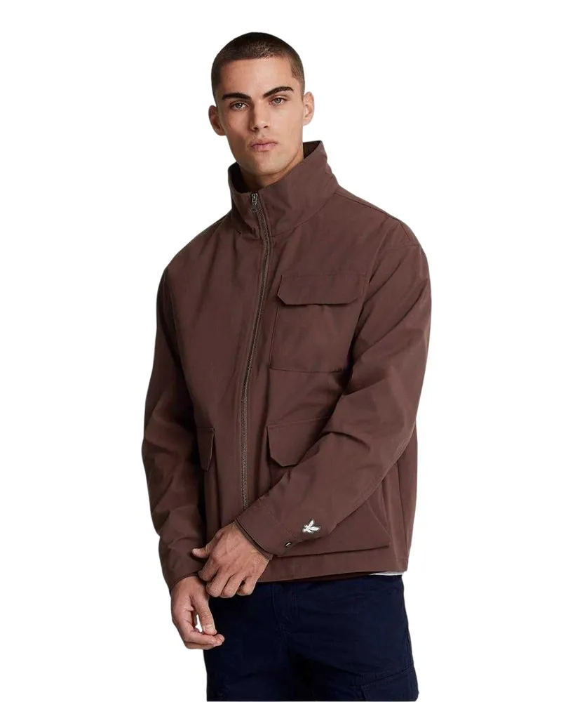 Lyle & Scott Softshelljacke für Herren, 3 Tasche (Rot Rot