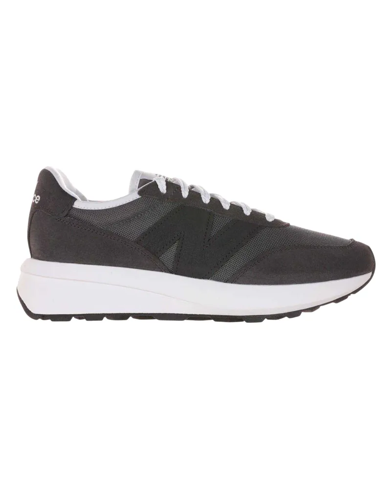 New Balance 370" Sneaker für Herren, Wildleder (Burgfelsen Weiß Schwarz