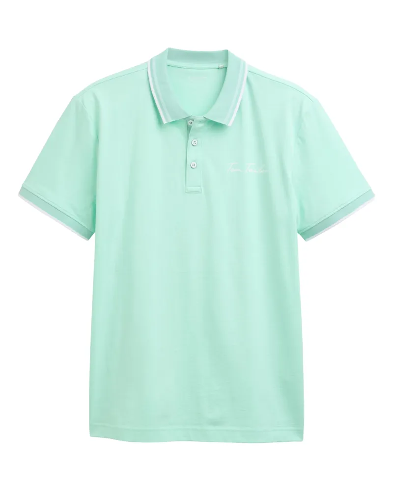 Tom Tailor Poloshirt Grün