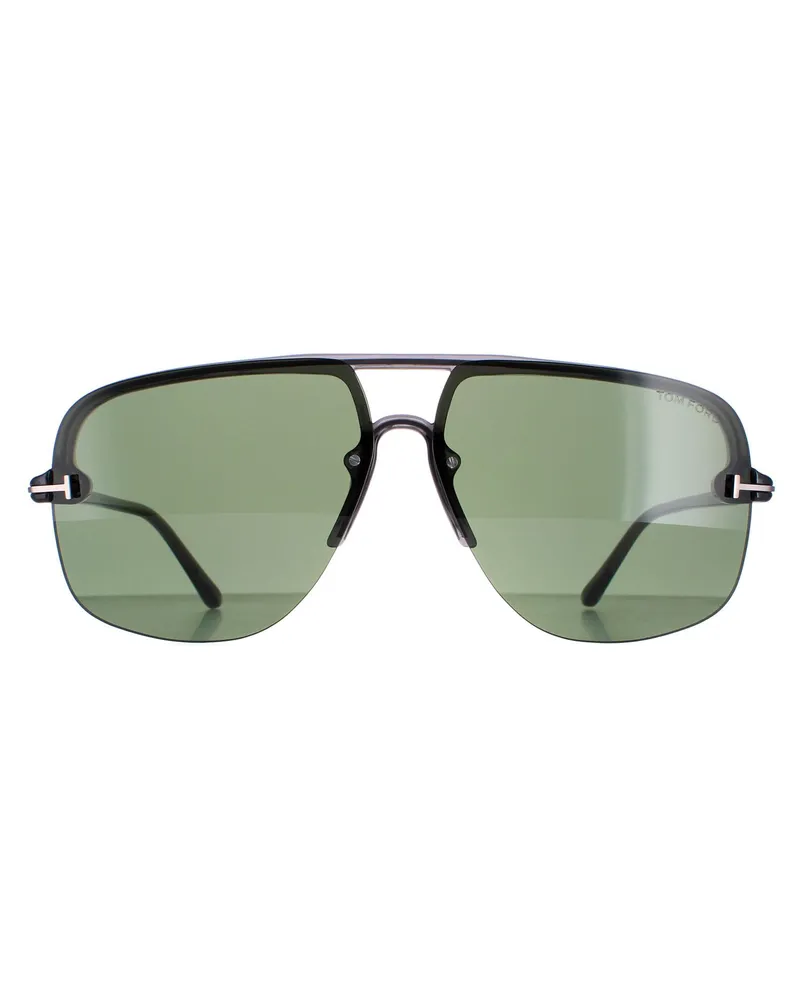 Tom Ford Aviator Herren Grün Grün Hugo 02 FT1003 Grau