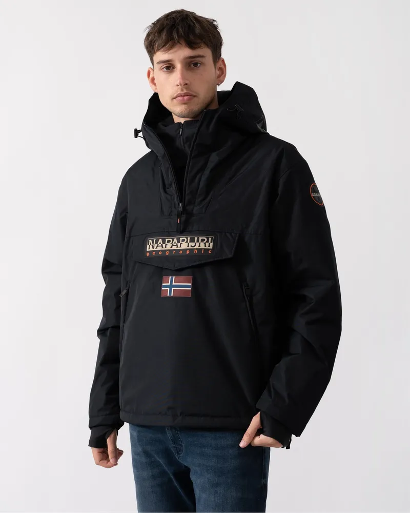 Napapijri Rainforest Next Herrenjacke Schwarz