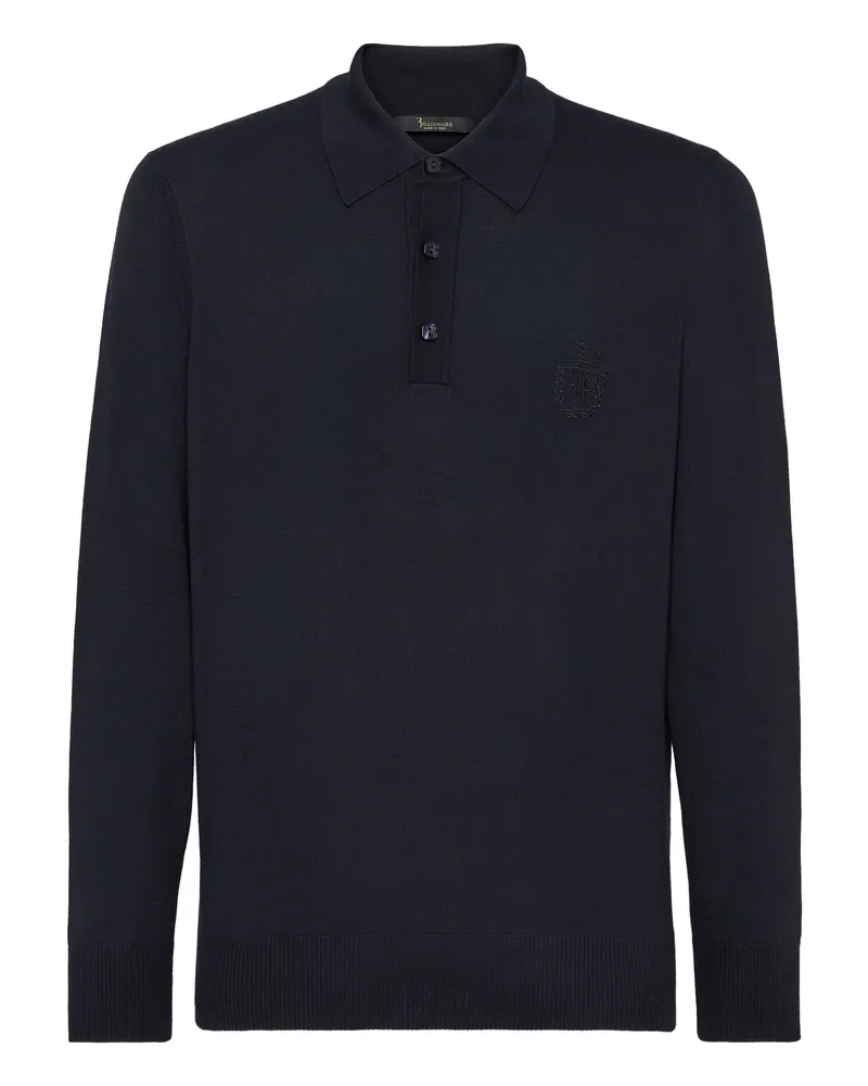 Billionaire Pullover "Crest" - Dunkelblau Dunkelblau
