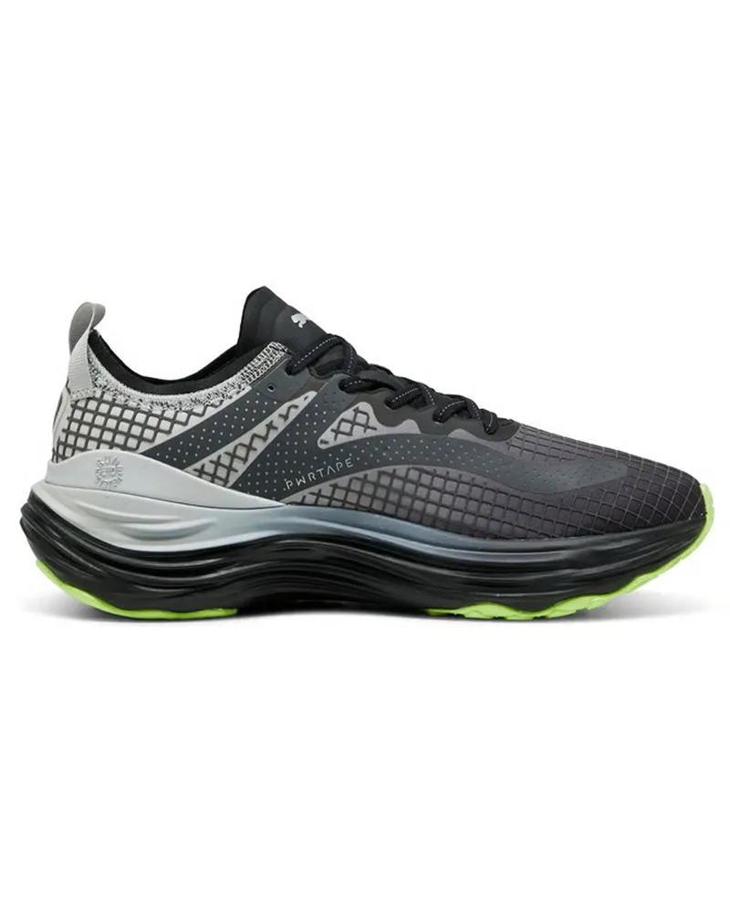 Puma ForeverRun Nitro WTR Herren Schwarze Laufschuhe Schwarz