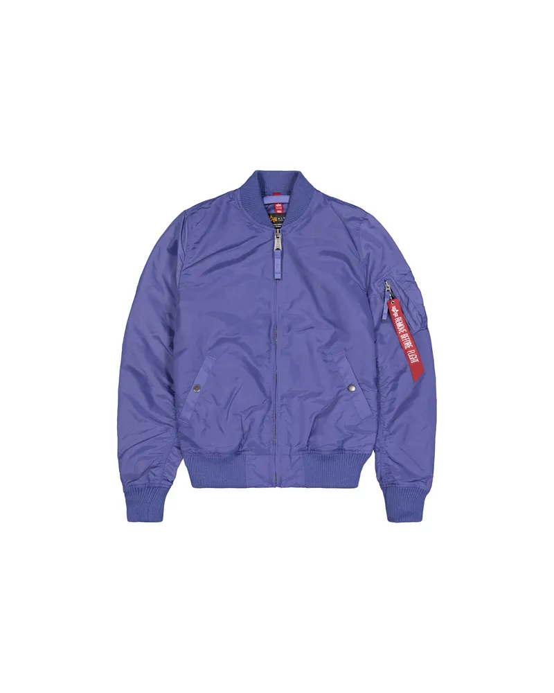 Alpha Industries MA-1 TT Light Bomber Jacket Women Lila