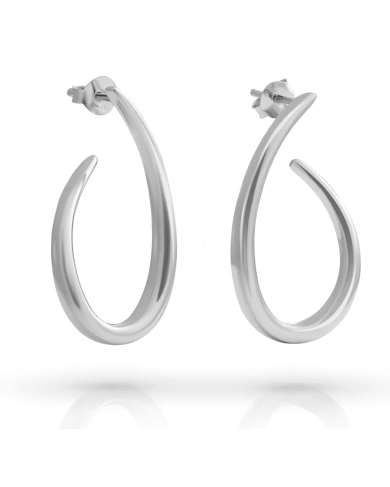 Orphelia Cherry' Damen Ohrhänger aus 925 Sterling Silber - Silber ZO-7551 Silber