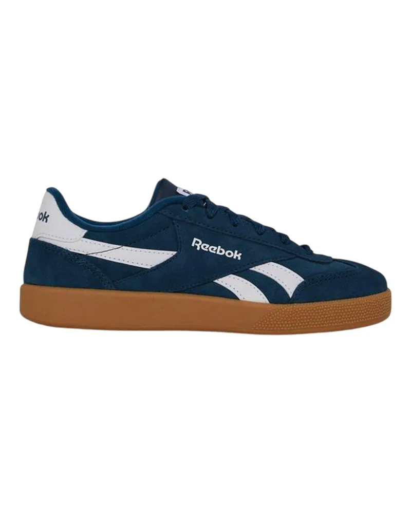 Reebok Smash Edge" Mit Streifen Sneaker für Herren/Damen Unisex, Wildleder, Flach (Marine/Weiß Marineblau