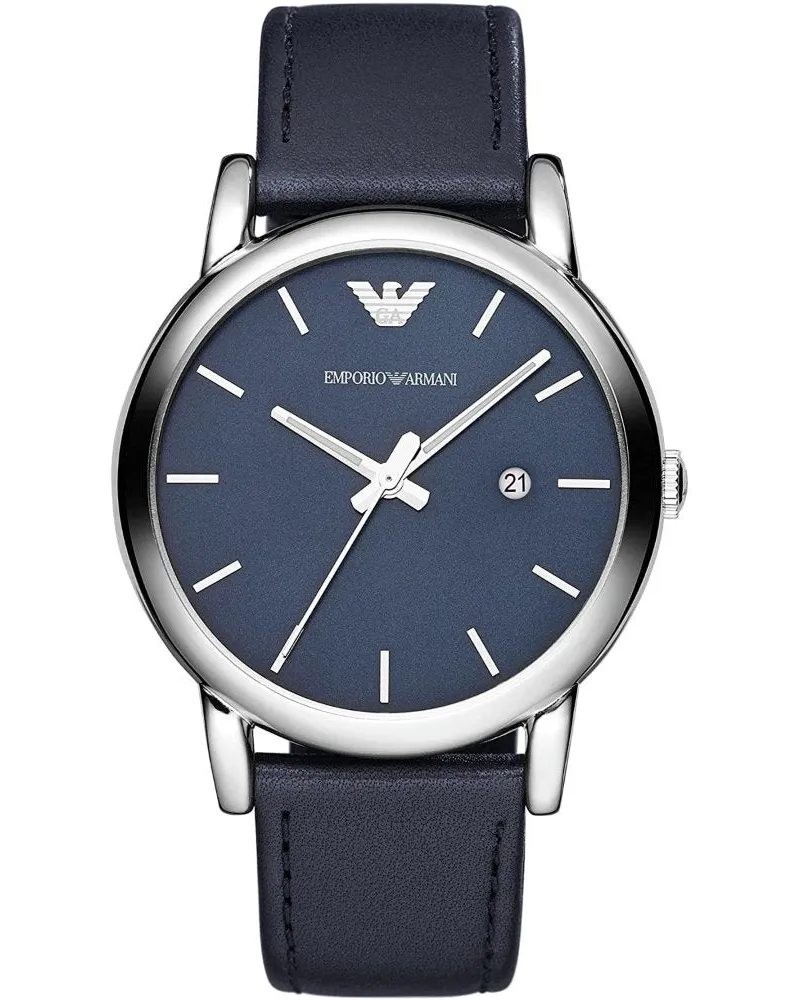 Emporio Armani AR1731 Blaues Zifferblatt Herrenuhr Blau