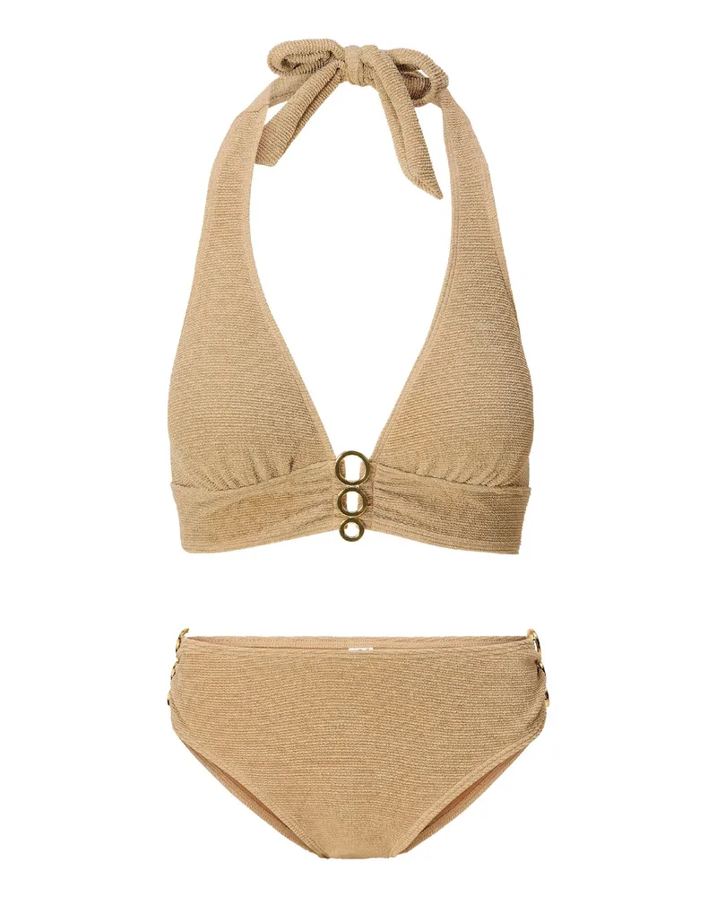 LingaDore Triangle padded bikiniset Gold