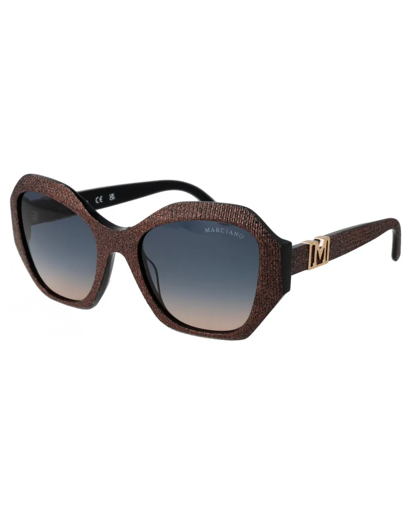 MARCIANO Los Angeles Marciano von Guess GM00007 5405W GM00007 54 05W Sonnenbrille Schwarz