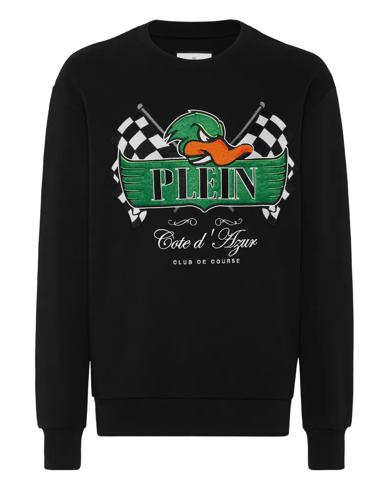 Philipp Plein Sweatshirt Duck Schwarz
