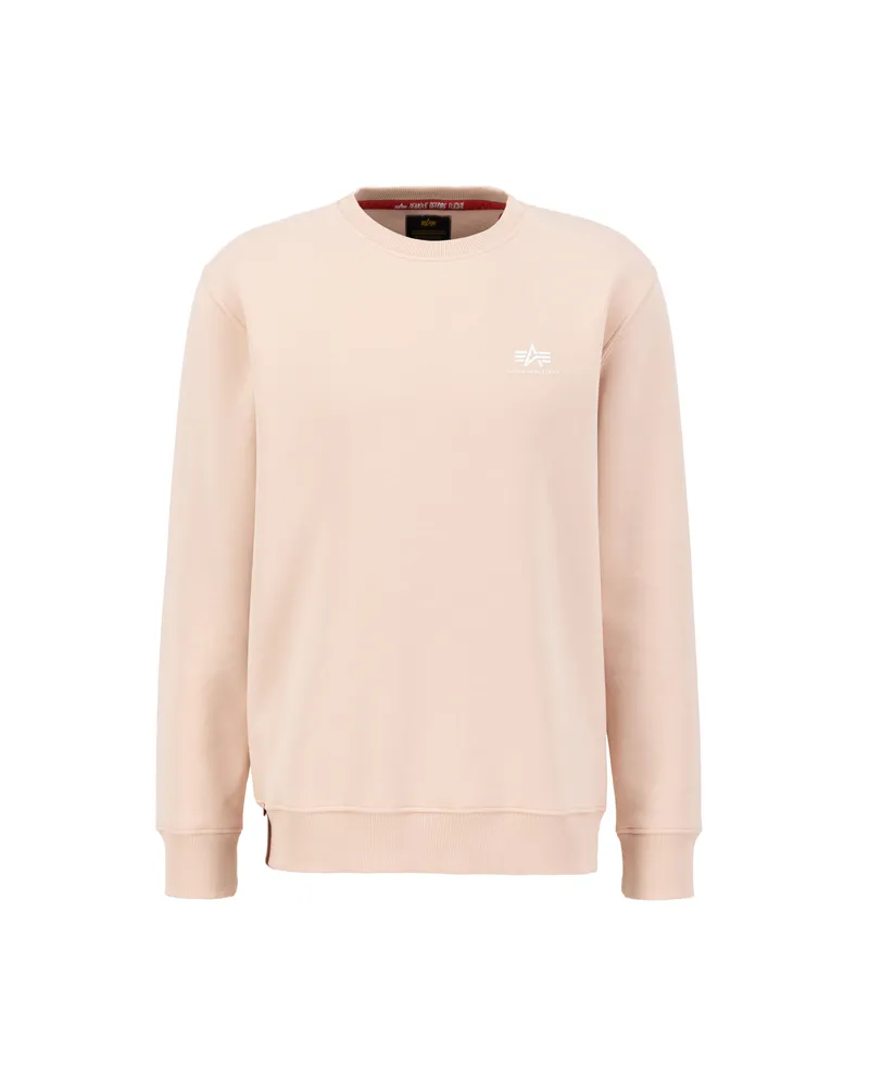 Alpha Industries Basic Small Logo Sweatshirt Pfirsich