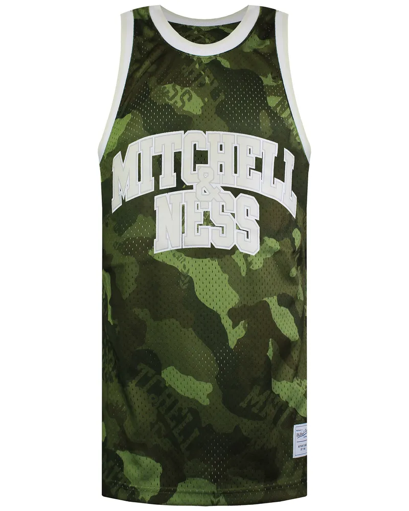 Mitchell & Ness Herren Camo Grün Swingman Trikot Camouflage