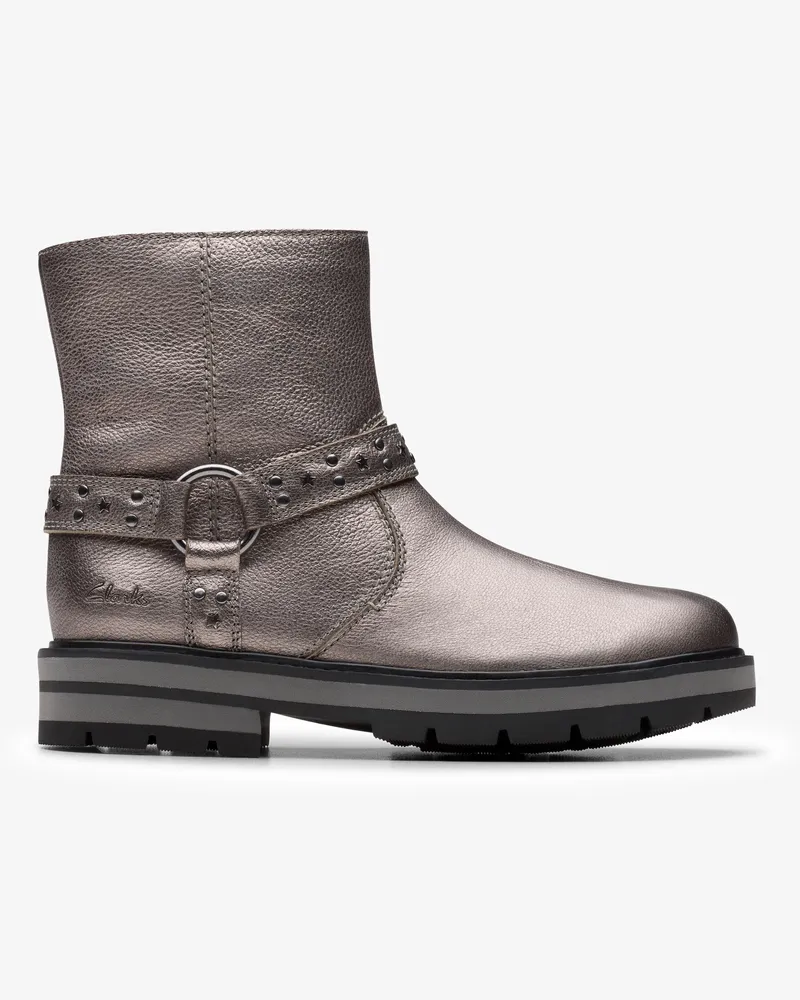 Clarks PRAGUE SHINE K Boots Grau