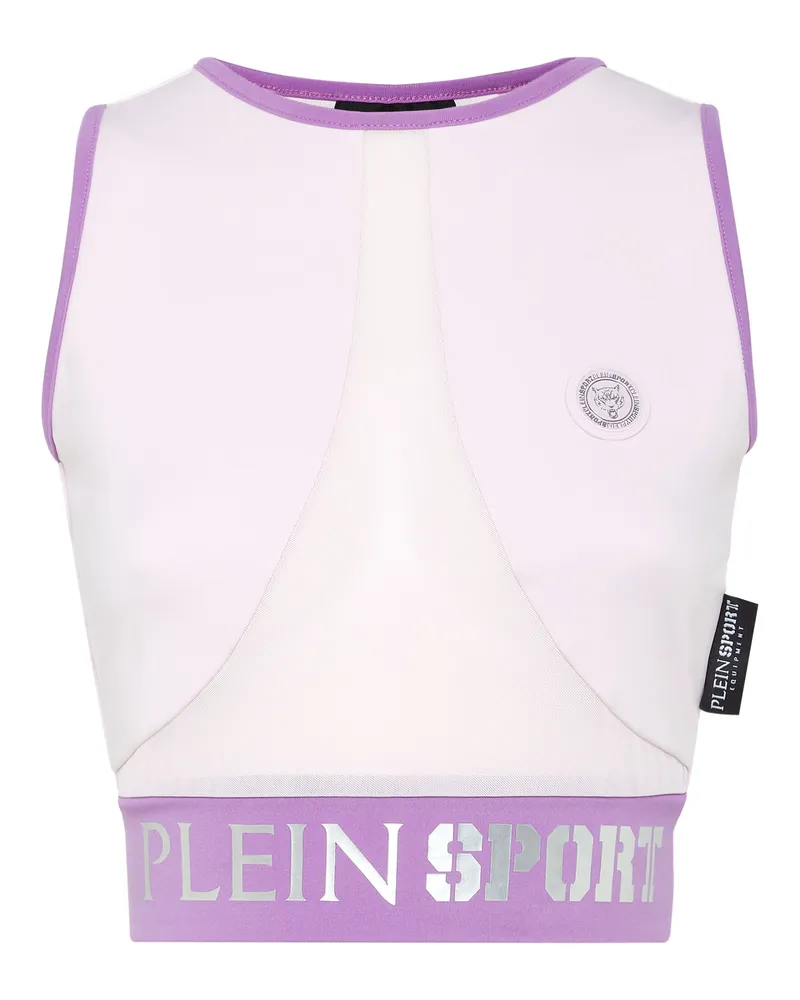 Philipp Plein Sport Top Lila