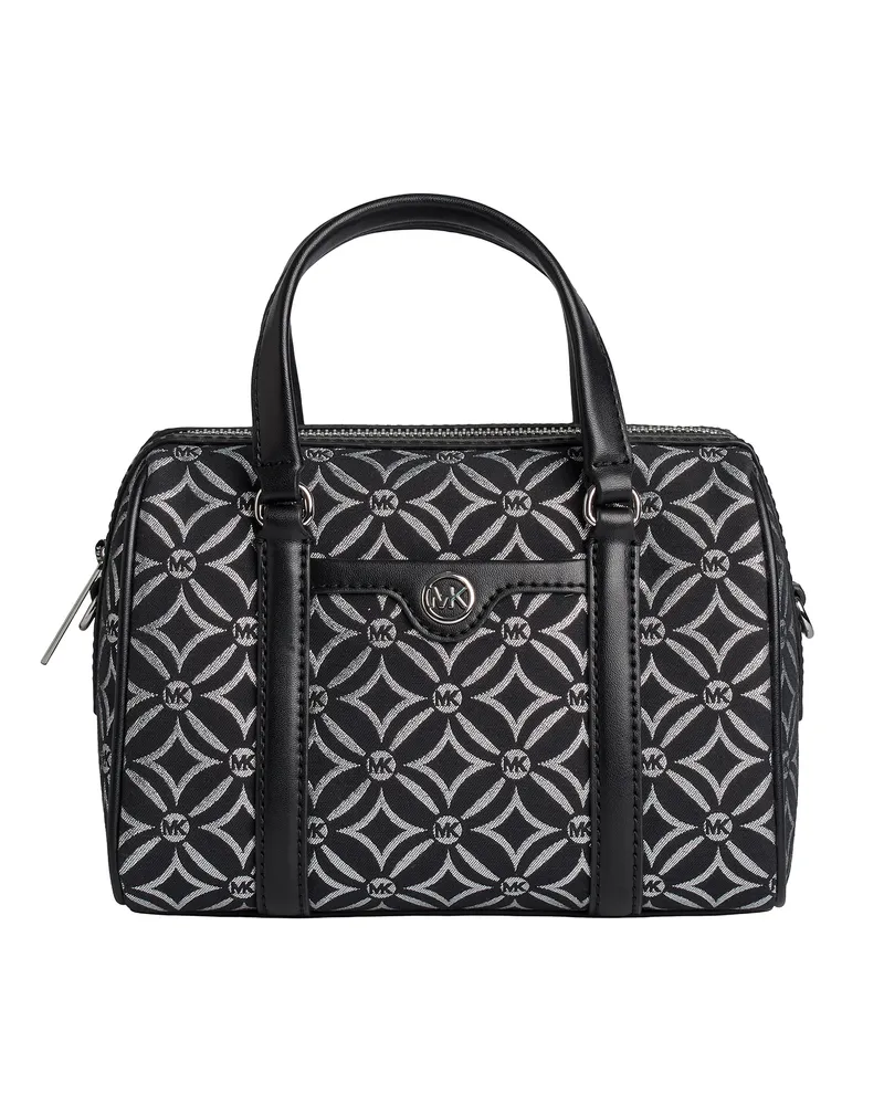 Michael Kors Jet Set Travel Duffle Kleine Umhängetasche 35F4STFC1J für Damen Schwarz