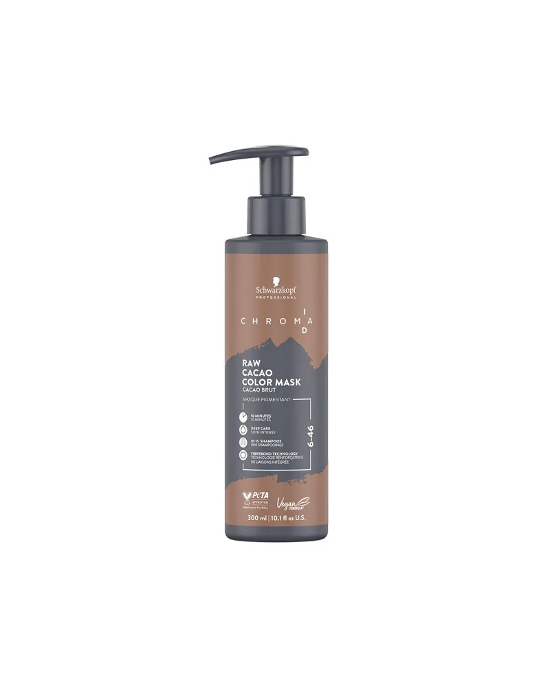 Schwarzkopf Chroma Id Bonding Farbmaske #6-46-pure Cocoa 300 ml 