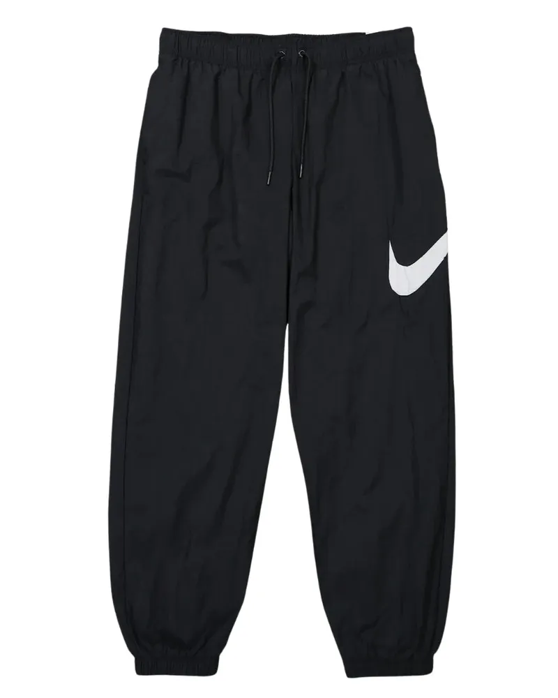 Nike Essential W Jogginghose Mit Mittlerer Leibhöhe In Schwarz Schwarz