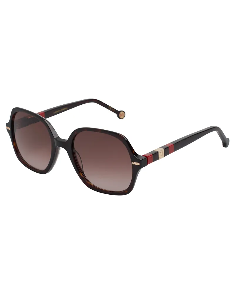Carolina Herrera New York Acetat-Schmetterlings-Sonnenbrille HER0106S für Damen - Braun Braun