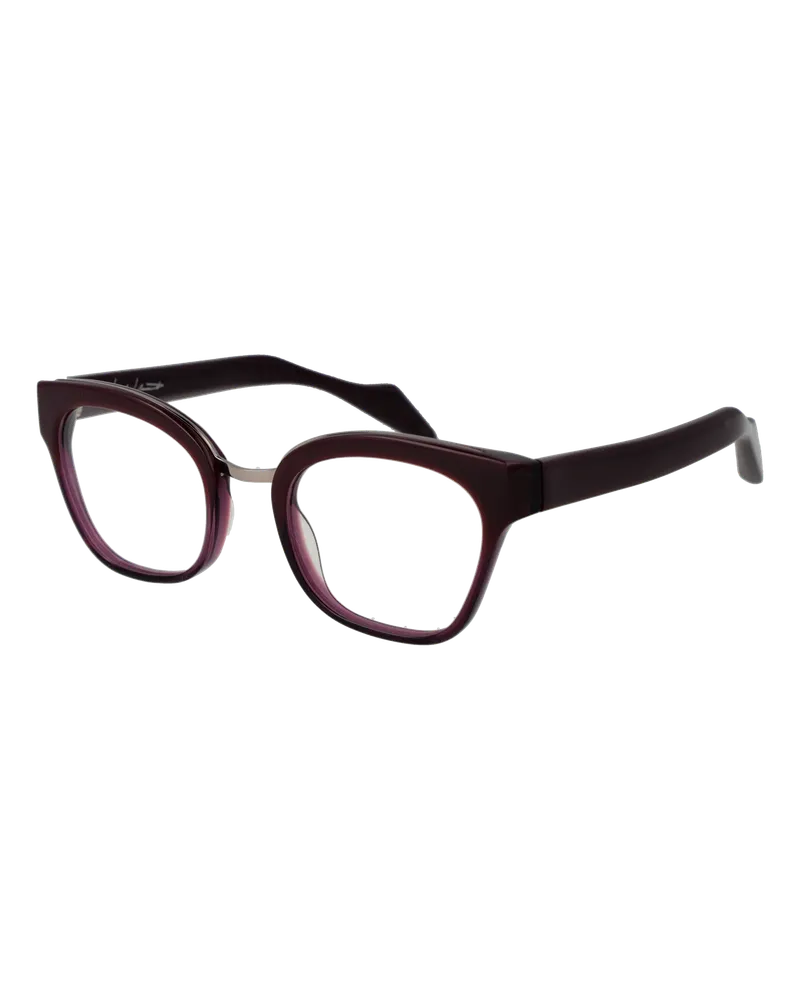 Yohji Yamamoto Brillenfassung YY1001 710 49, optischer Rahmen - Lila Lila