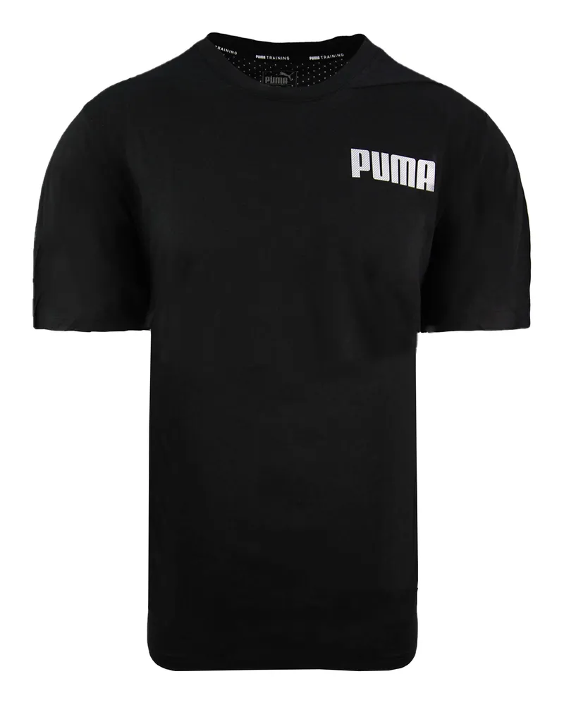 Puma Collective Triblend Herren Schwarz T-Shirt Schwarz