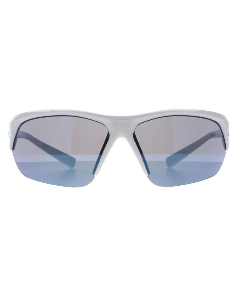 Nike Skylon Ace FQ4683 104 weiÃŸ blau verspiegelte Sonnenbrille Weiß