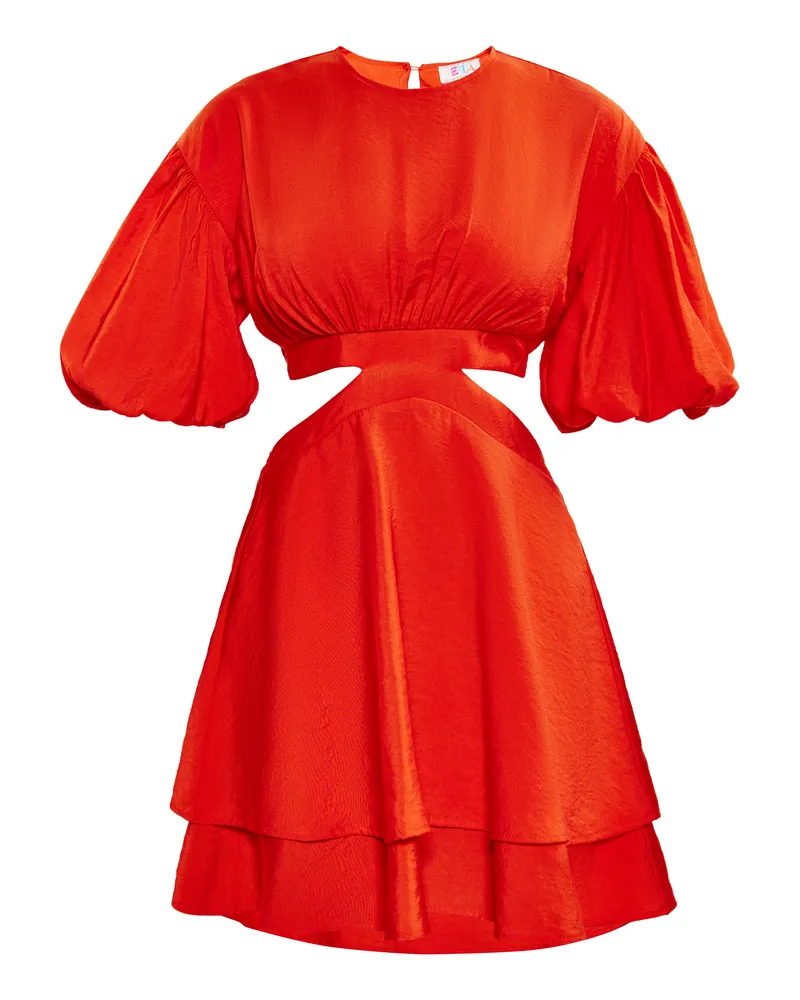 IZIA Kleid für Damen - Orange Orange