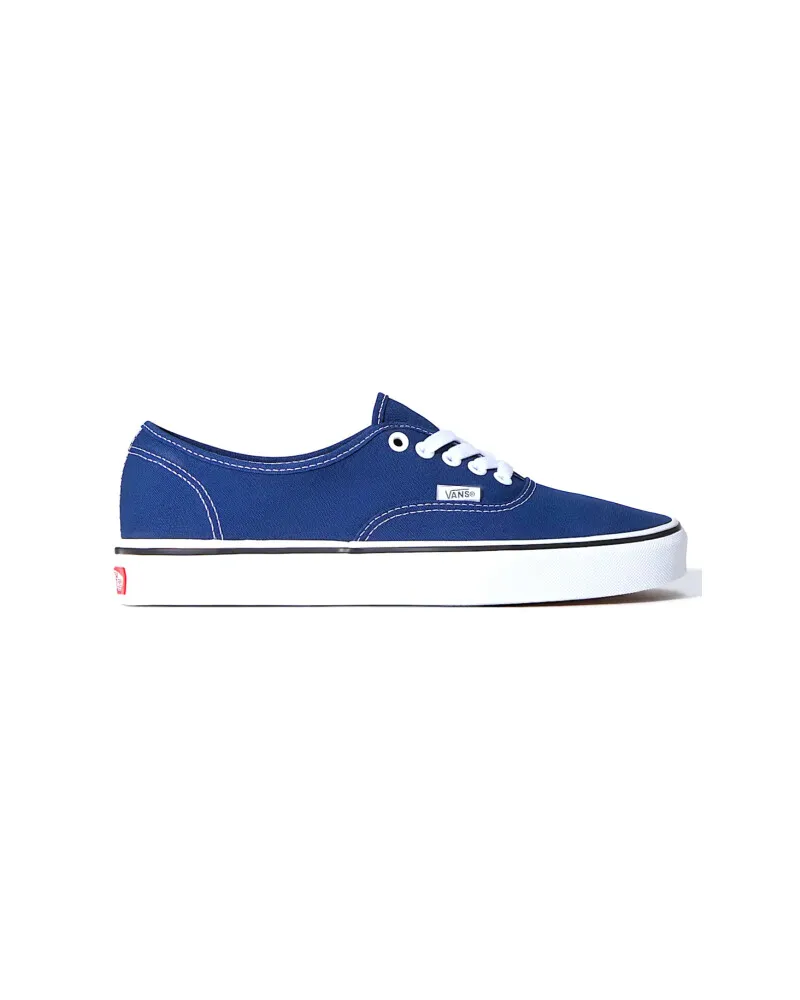 Vans Authentic Canvas Marineblaue Sneakers Blau