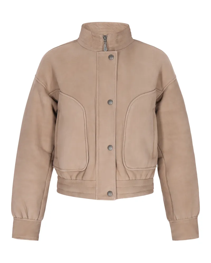 DreiMaster Jacke Frauen hellbeige Beige