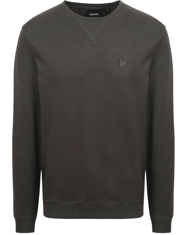 Lyle & Scott Sweatshirt für Herren/Damen Unisex, Logo (Dunkelgrau Grau