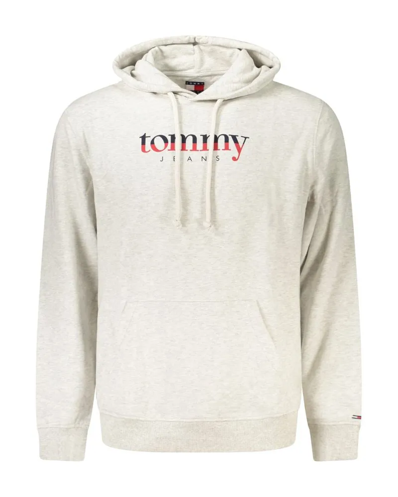 Tommy Hilfiger Grauer Baumwolle Herren Hoodie Grau