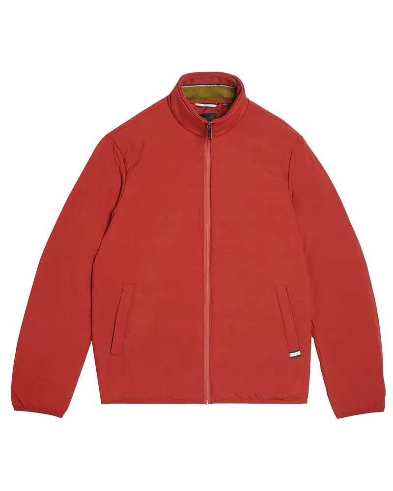 Ted Baker Tucson geschweißt Herren Dark Orange Jacke Orange