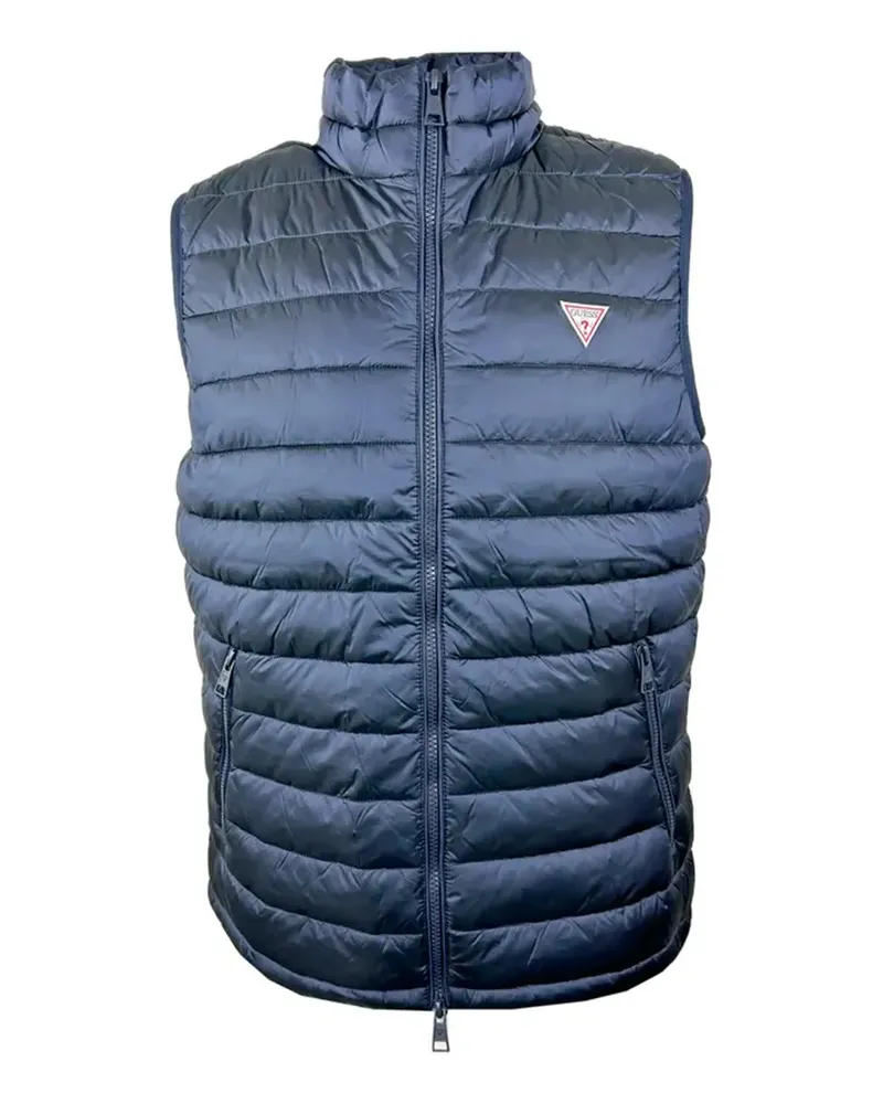 Guess Ärmellose Weste von  Man GJ Triangle Blau