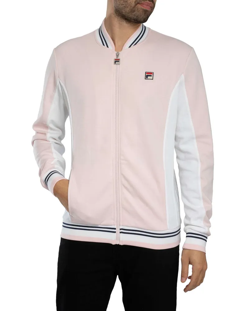 Fila Settanta Baseballjacke, Rosa Rosa