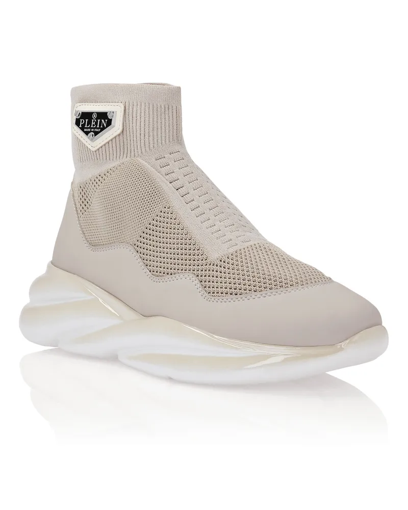 Philipp Plein Runner Sneaker Iconic Plein Beige