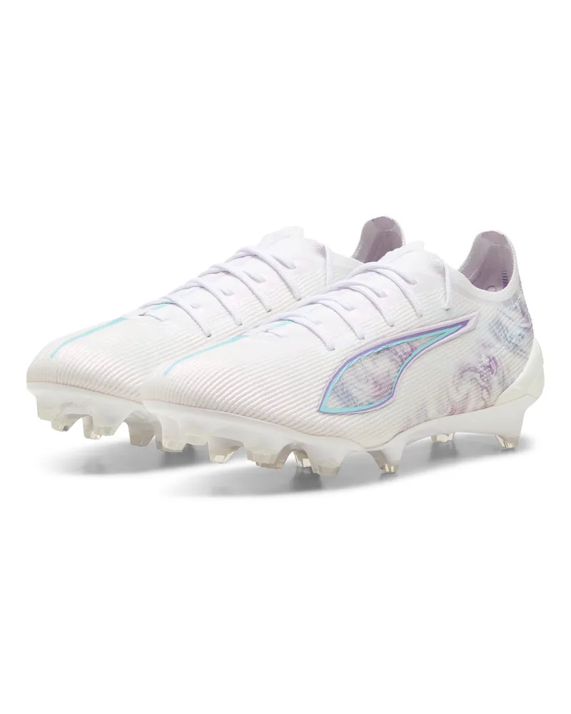 Puma Damen ULTRA 5 ULTIMATE BRILLIANCE FG Fußballschuhe Weiß