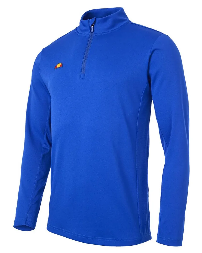 Ellesse Rolbi" Oberteil mit kurzem Reißverschluss für Herren (Blau Blau