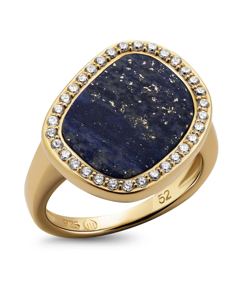 Orphelia Damen-Ring aus 925er Sterlingsilber – Gold ZR-7468 Gold