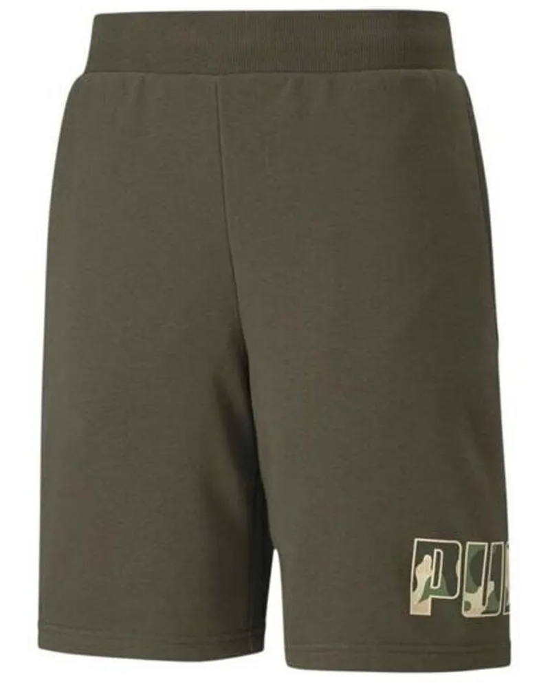 Puma Stretch Taille Bottoms Khaki Herren Revel Camo 9 "Shorts 582790 80 Khaki