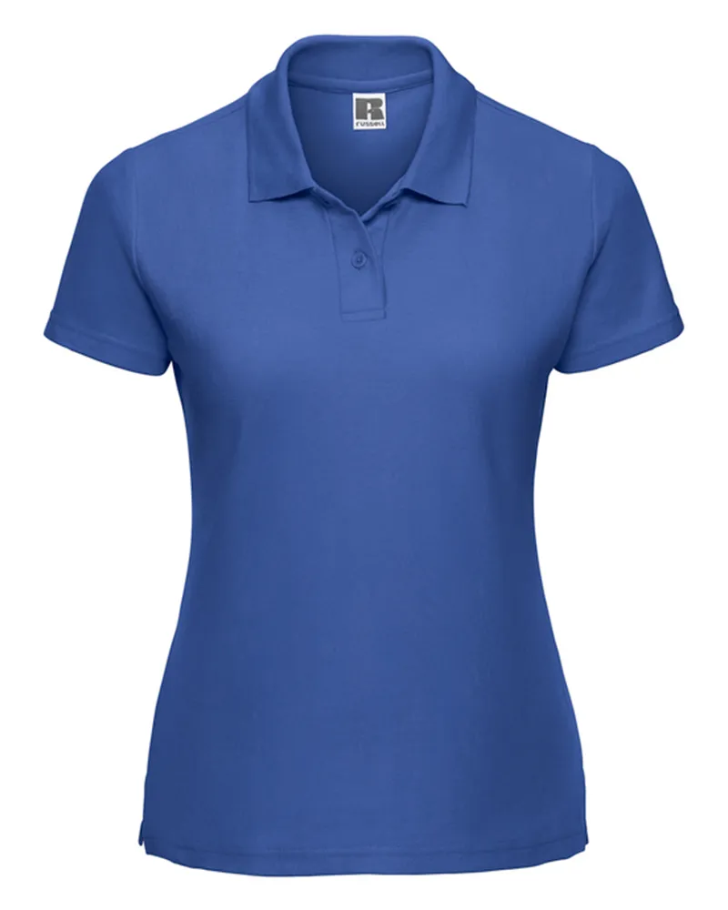 Russell Athletic Russell - "Classic" Poloshirt für Damen (Helles Königsblau Marineblau