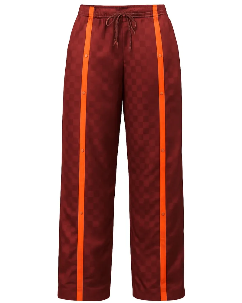 Puma x Rihanna Fenty Woven Front Tearaway Damen Trackpants in Burgunderrot Bordeaux