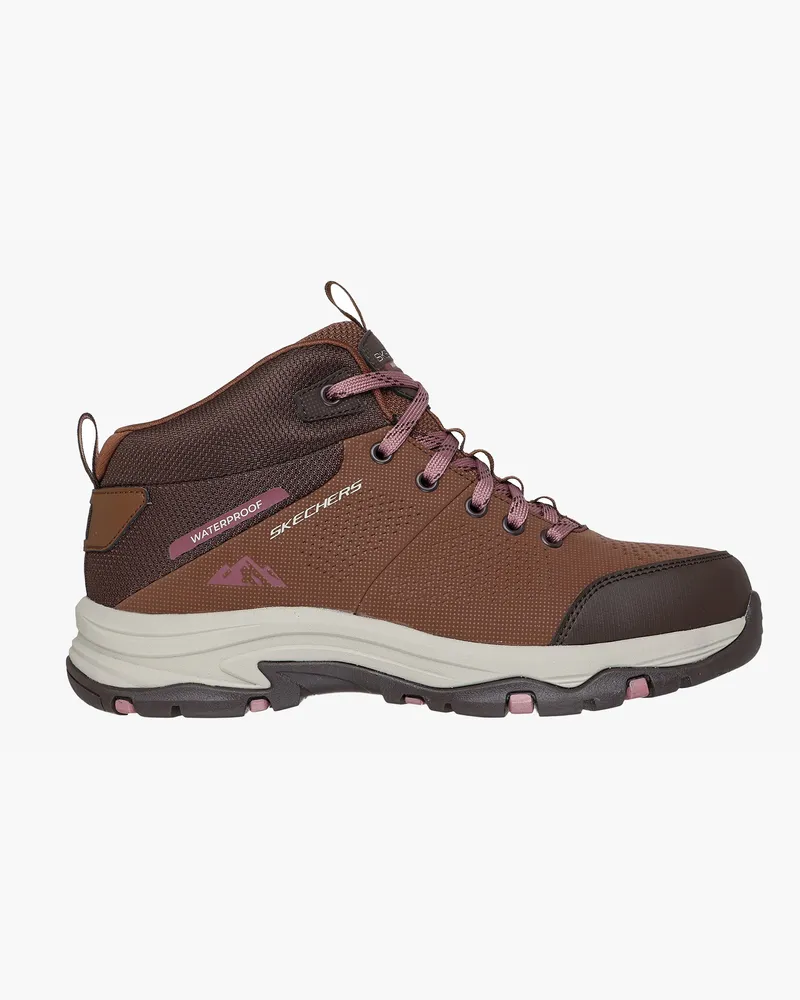 Skechers Trego - Trail Destination Damen Hi-Top Sneakers Braun/multi Braun