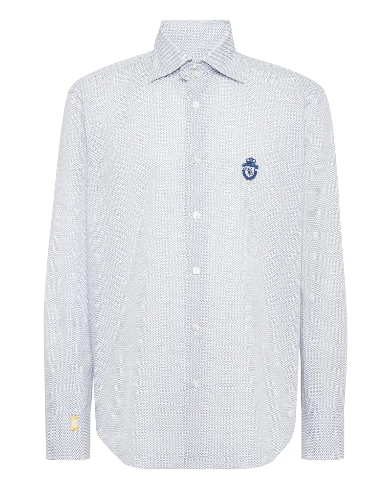 Billionaire Hemd Slim Fit Weiß