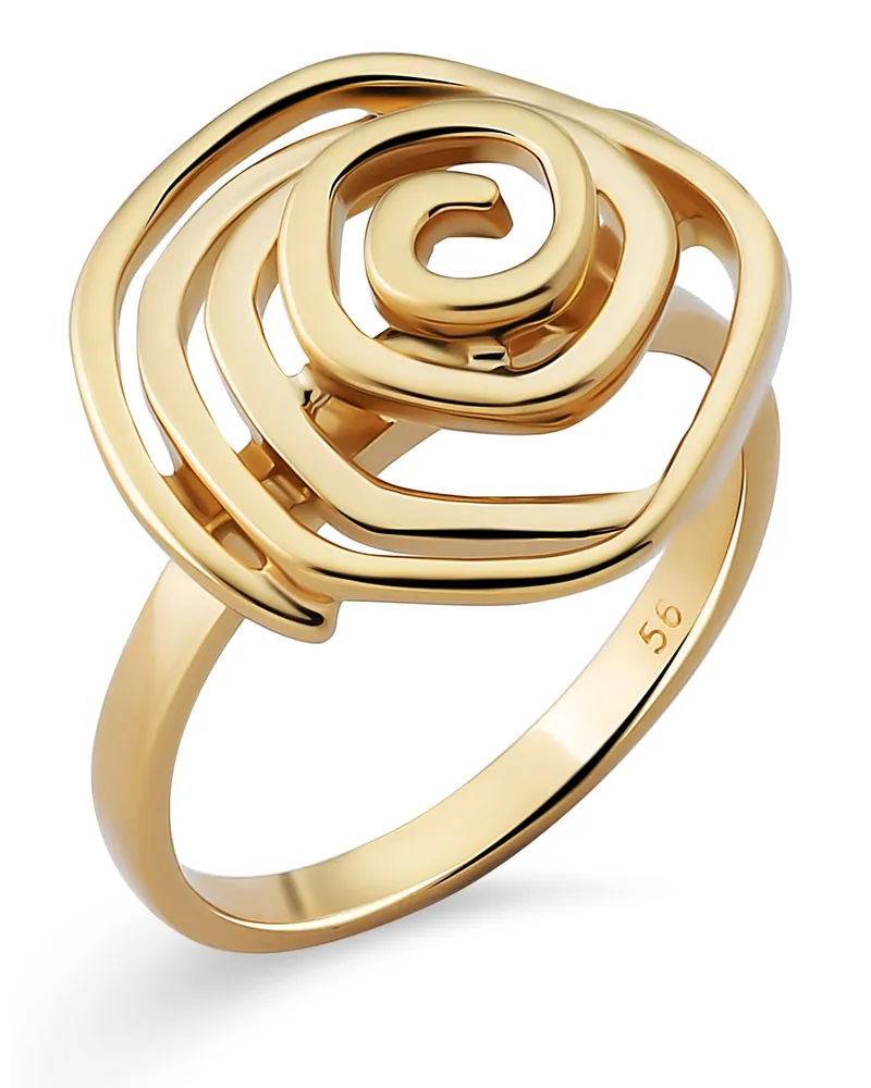 Orphelia Damen-Ring Sterling-Silber 925 – Gold ZR-7500/G Gold