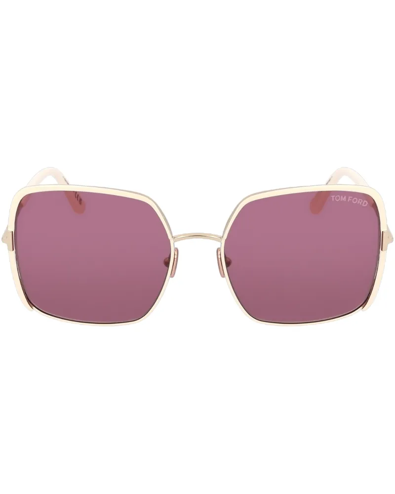 Tom Ford FT1006 32Y Raphaela Gold Sonnenbrille Gold