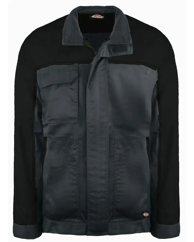 Dickies Everyday Herren grau/schwarz Arbeitsträgerjacke Schwarz