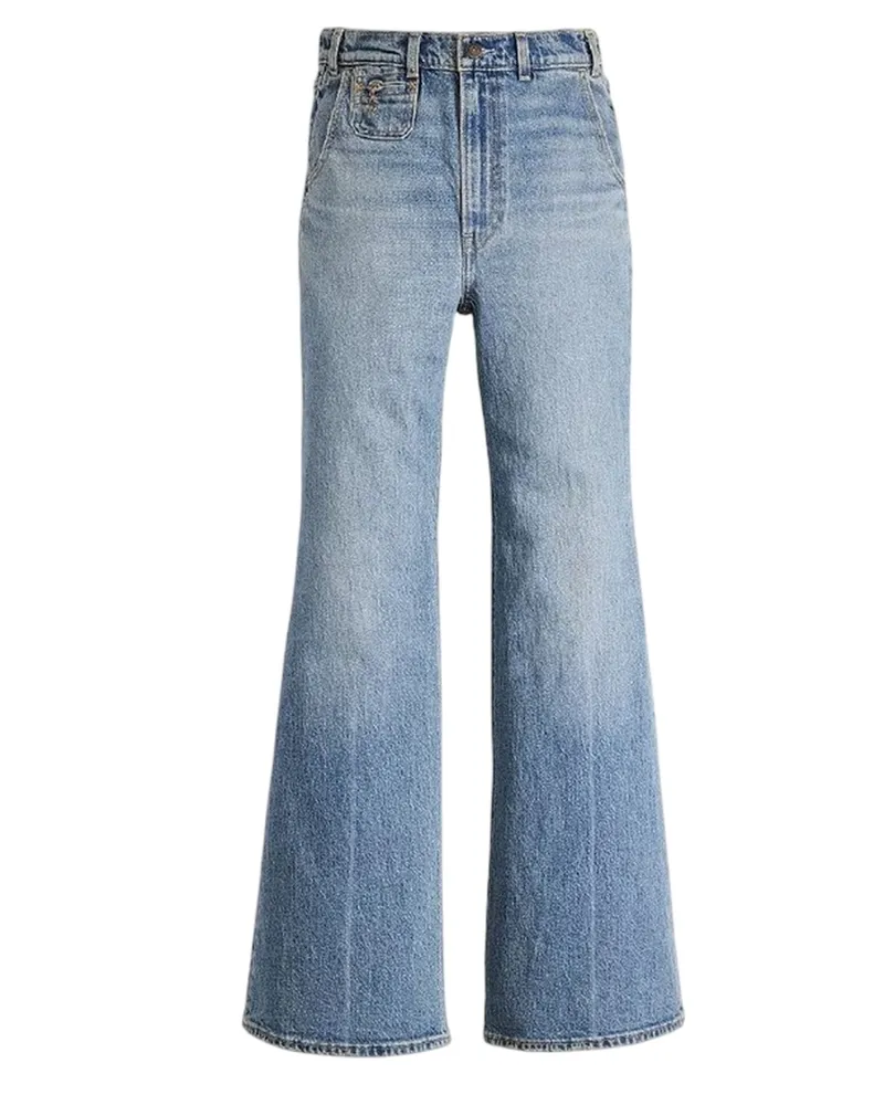 Levi's Ribcage" Jeans für Damen (Am kommenden Samstag Blau