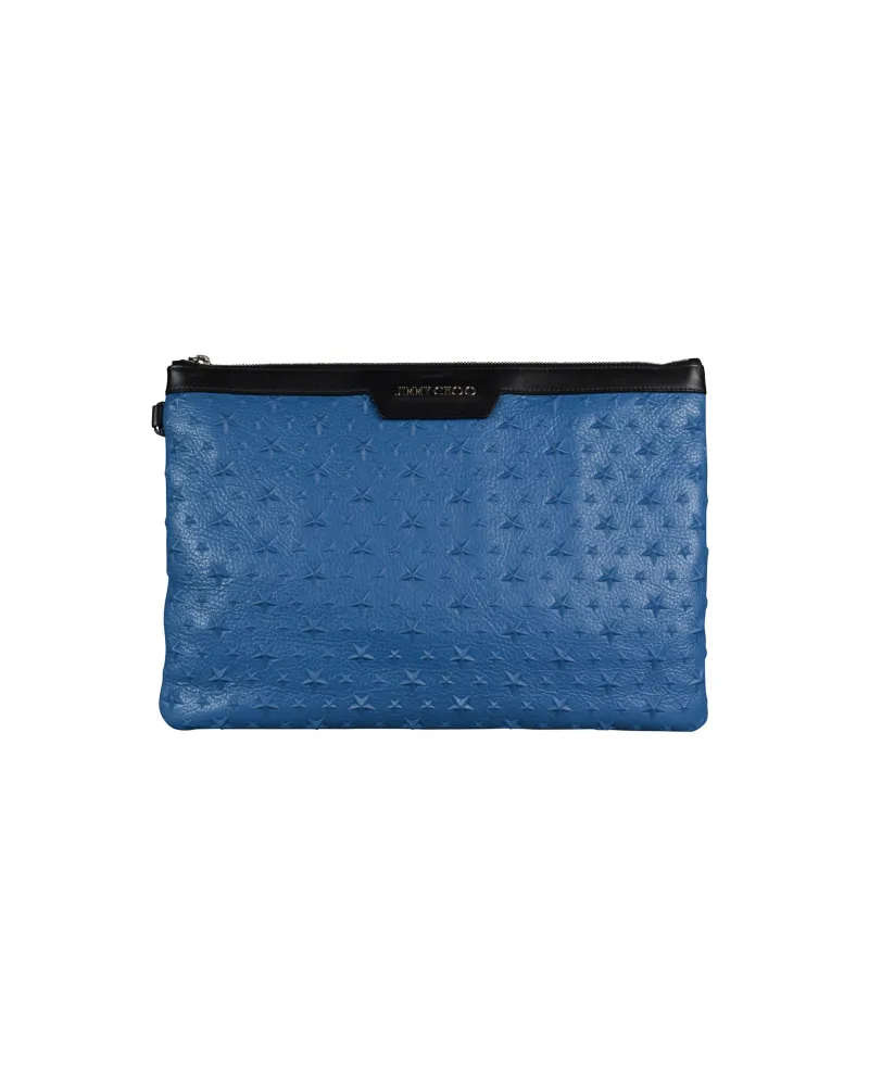 Jimmy Choo Derek Clutch Blau Blau