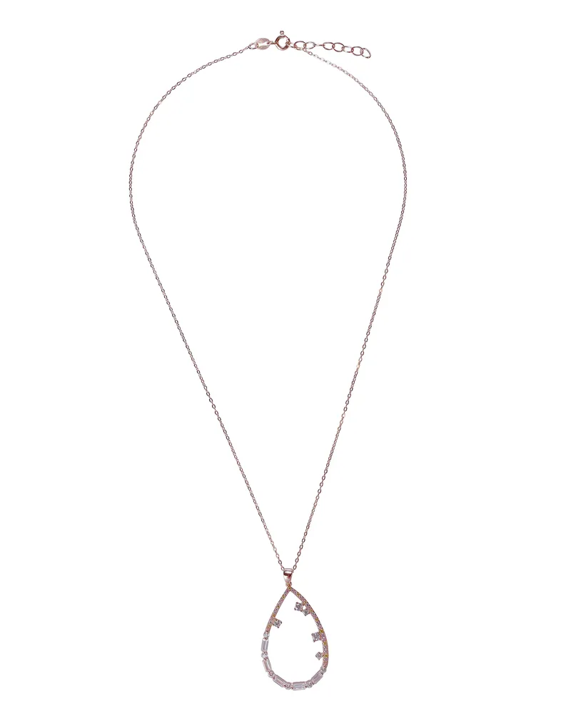 Orphelia Islia' Damenkette mit Anhänger aus 925er Sterlingsilber - Rosé ZH-7423/RG Rosé