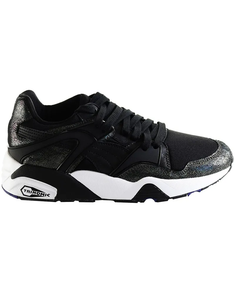 Puma Blaze Deep Summer Womens Black Trainer Schwarz