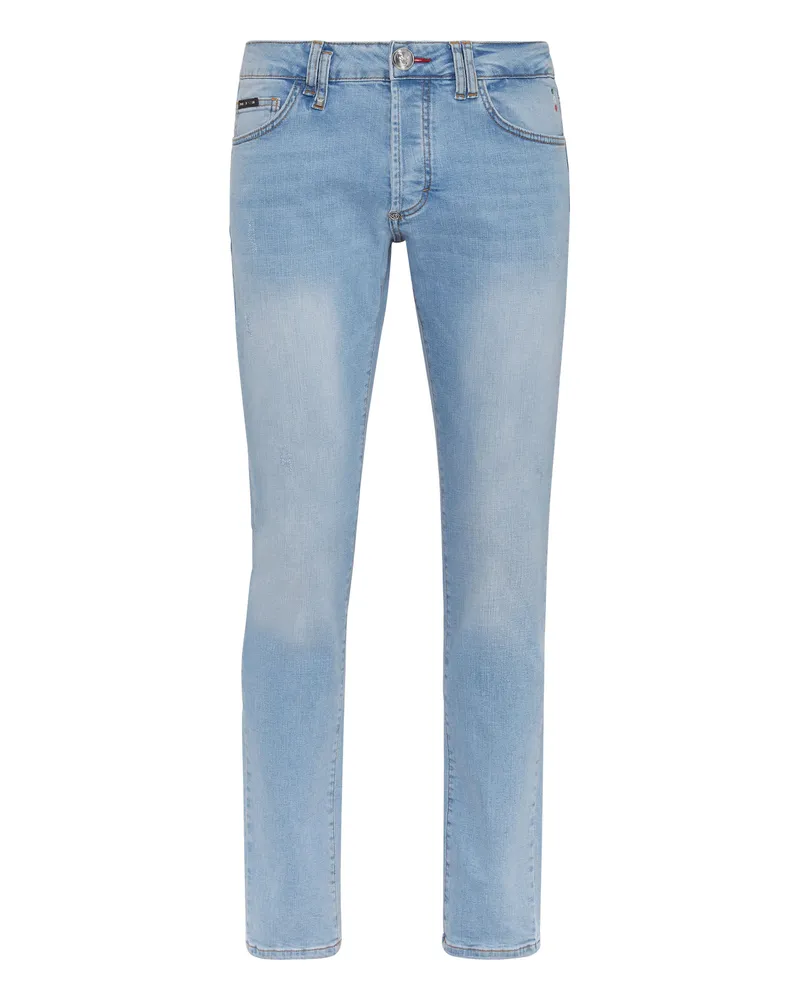 Philipp Plein Jeans Regular Fit Blau